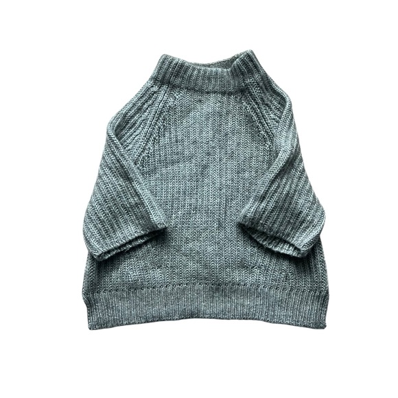 b+ab Wool Alpaca Blend Cropped Sweater Size XS - Picture 2 of 9